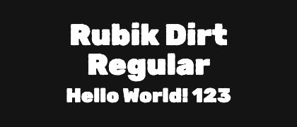 Rubik-Dirt-Regular