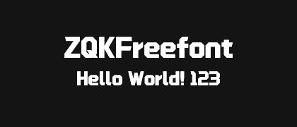 ZQKFreefont